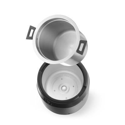 Kotlík na polévku bez vody, 10L, HENDI, 10L, Černá, 230V/450W, ⌀330x(H)398mm | 860564
